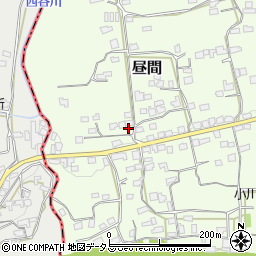 徳島県三好郡東みよし町昼間2771周辺の地図