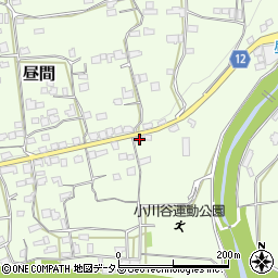 徳島県三好郡東みよし町昼間2631周辺の地図