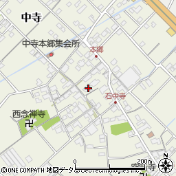 愛媛県今治市中寺647周辺の地図