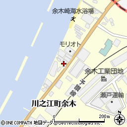 愛媛県四国中央市川之江町余木72周辺の地図