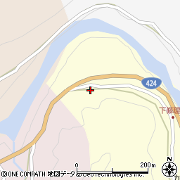 和歌山県有田郡有田川町修理川25周辺の地図