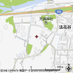 徳島県徳島市八万町法花谷101周辺の地図