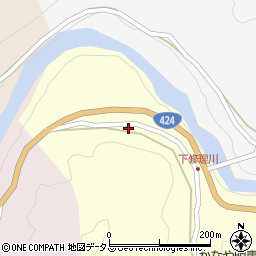 和歌山県有田郡有田川町修理川27周辺の地図