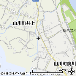 徳島県吉野川市山川町奥川田269周辺の地図