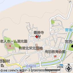 和歌山県有田郡湯浅町湯浅2542周辺の地図