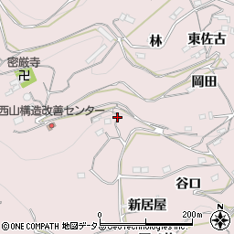 徳島県三好市池田町西山久保3939-2周辺の地図
