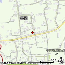 徳島県三好郡東みよし町昼間2880周辺の地図