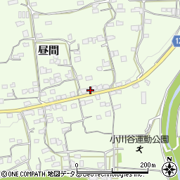 徳島県三好郡東みよし町昼間2884周辺の地図
