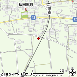 徳島県三好郡東みよし町昼間2304周辺の地図