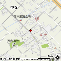 愛媛県今治市中寺674周辺の地図