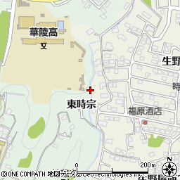 山口県下松市生野屋東時宗周辺の地図