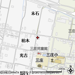 徳島県三好郡東みよし町西庄柏木28-1周辺の地図