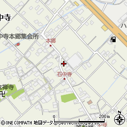 愛媛県今治市中寺643周辺の地図