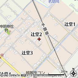 愛媛県今治市辻堂2丁目3周辺の地図
