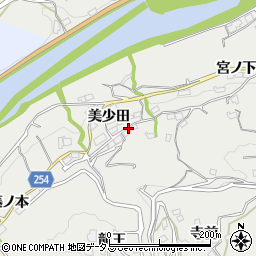 徳島県美馬市穴吹町穴吹葉佐古周辺の地図
