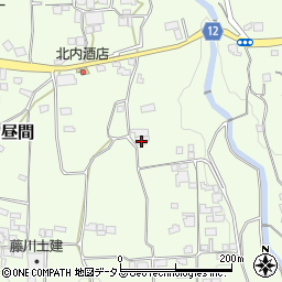 徳島県三好郡東みよし町昼間325周辺の地図