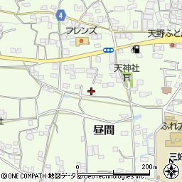 徳島県三好郡東みよし町昼間3489周辺の地図