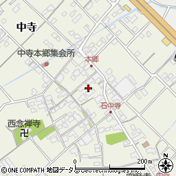 愛媛県今治市中寺653周辺の地図