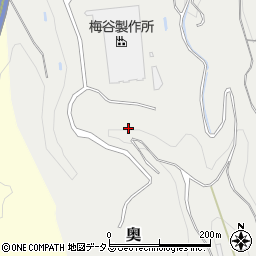 和歌山県有田郡有田川町奥392-110周辺の地図