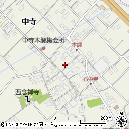 愛媛県今治市中寺651周辺の地図