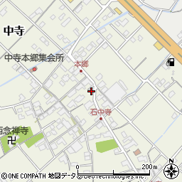 愛媛県今治市中寺645周辺の地図