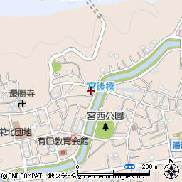 和歌山県有田郡湯浅町湯浅2449周辺の地図