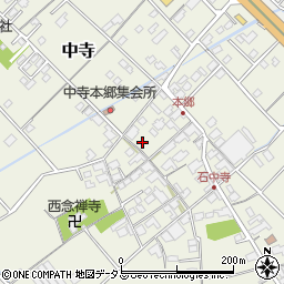 愛媛県今治市中寺650周辺の地図