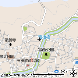 和歌山県有田郡湯浅町湯浅2449-9周辺の地図