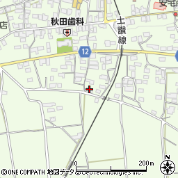 徳島県三好郡東みよし町昼間3112周辺の地図