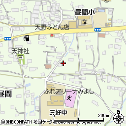 徳島県三好郡東みよし町昼間1889周辺の地図