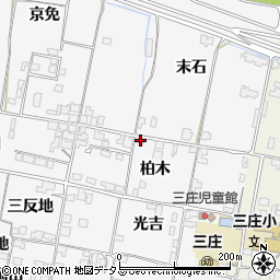 徳島県三好郡東みよし町西庄柏木19-2周辺の地図