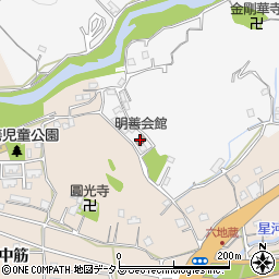 徳島市　明善教育集会所周辺の地図