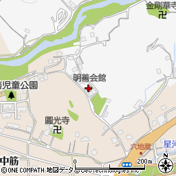 徳島市役所教育委員会　明善教育集会所周辺の地図