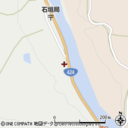 和歌山県有田郡有田川町吉原1361周辺の地図