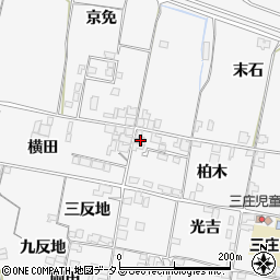 徳島県三好郡東みよし町西庄柏木1-1周辺の地図