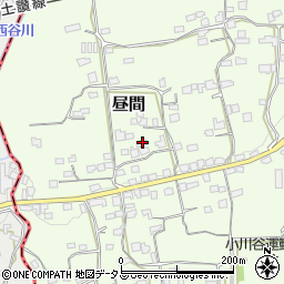 徳島県三好郡東みよし町昼間2867周辺の地図