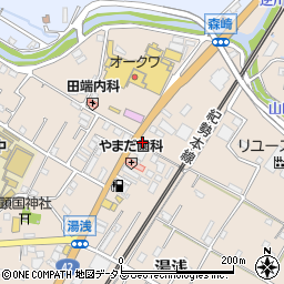ほっともっと和歌山湯浅店周辺の地図