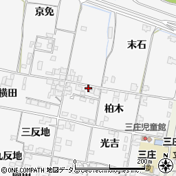 徳島県三好郡東みよし町西庄柏木3-1周辺の地図