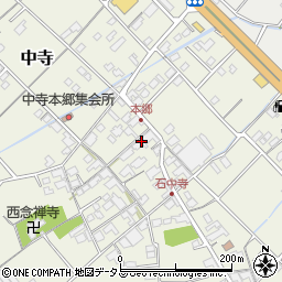 愛媛県今治市中寺656周辺の地図