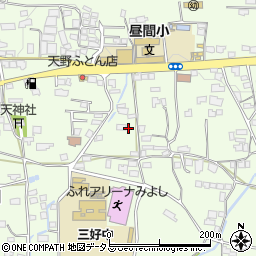 徳島県三好郡東みよし町昼間1752周辺の地図