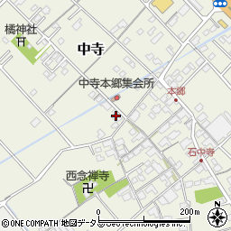 愛媛県今治市中寺830周辺の地図