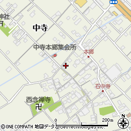 愛媛県今治市中寺665周辺の地図