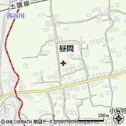 徳島県三好郡東みよし町昼間2862周辺の地図