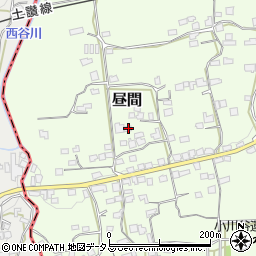 徳島県三好郡東みよし町昼間2861周辺の地図