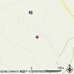 徳島県吉野川市美郷峠297周辺の地図