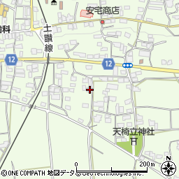 徳島県三好郡東みよし町昼間3149周辺の地図