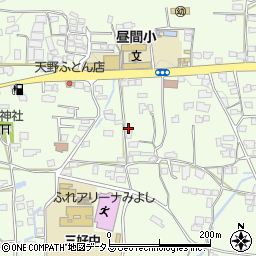 徳島県三好郡東みよし町昼間1660周辺の地図
