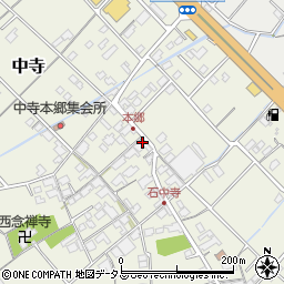 愛媛県今治市中寺657周辺の地図