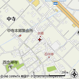 愛媛県今治市中寺658周辺の地図