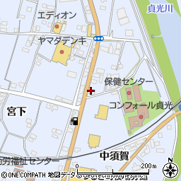 徳島県美馬郡つるぎ町貞光中須賀18-5周辺の地図